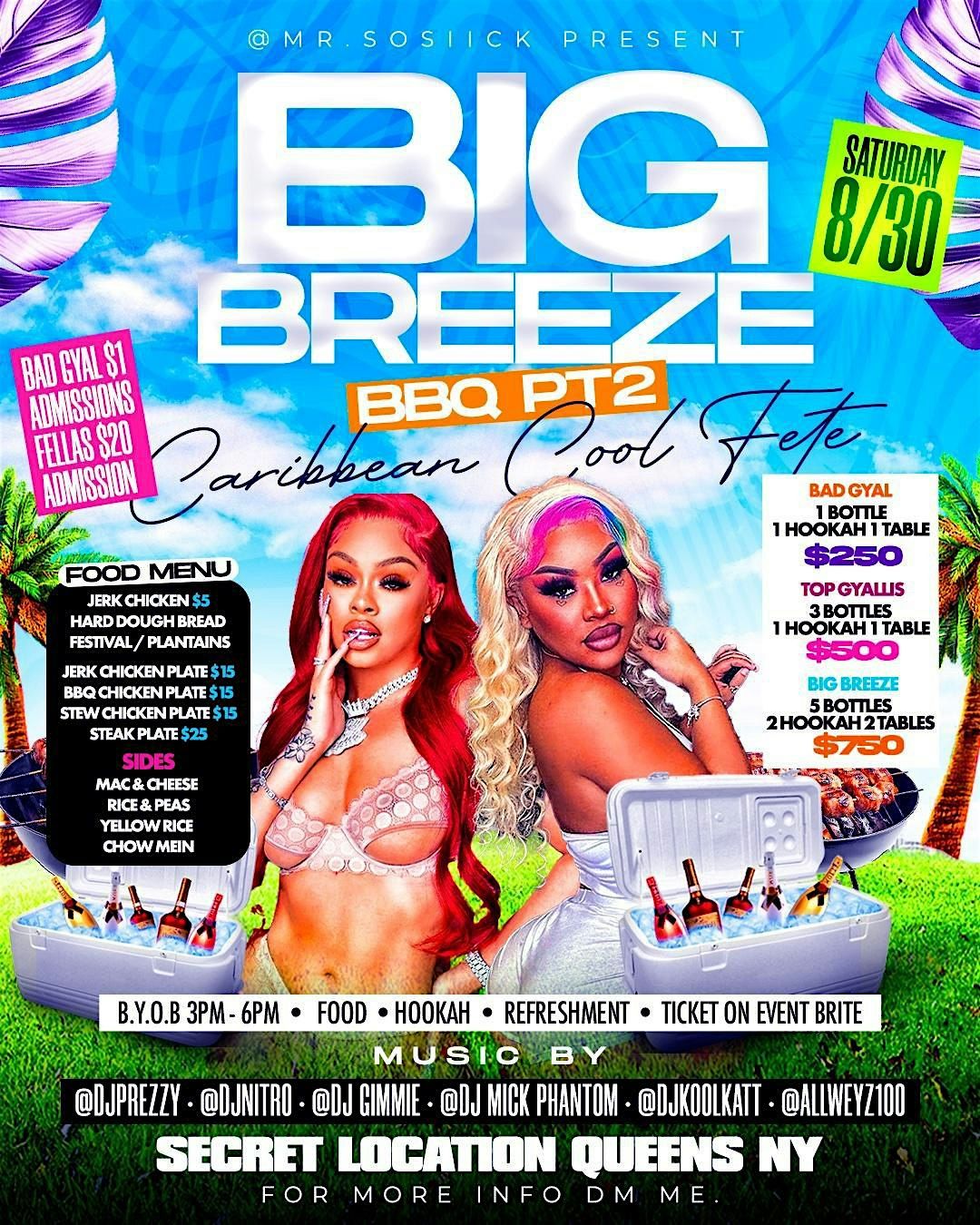 BIG BREEZE BBQ PT. 2, 30 August | Event in Jamaica | AllEvents