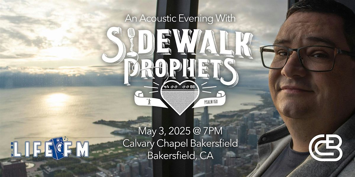 An Acoustic Evening W/ Sidewalk Prophets-Bakersfield, CA, 3 May | Event in Bakersfield | AllEvents