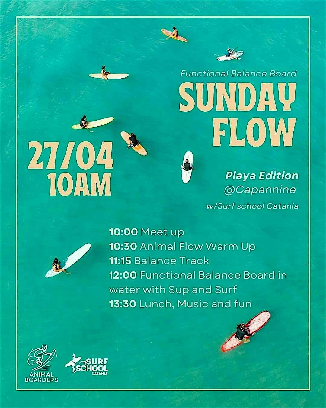 Sunday flow FBB with Animal Boarders & Surfschool Catania, 29 May | Event in Catania | AllEvents