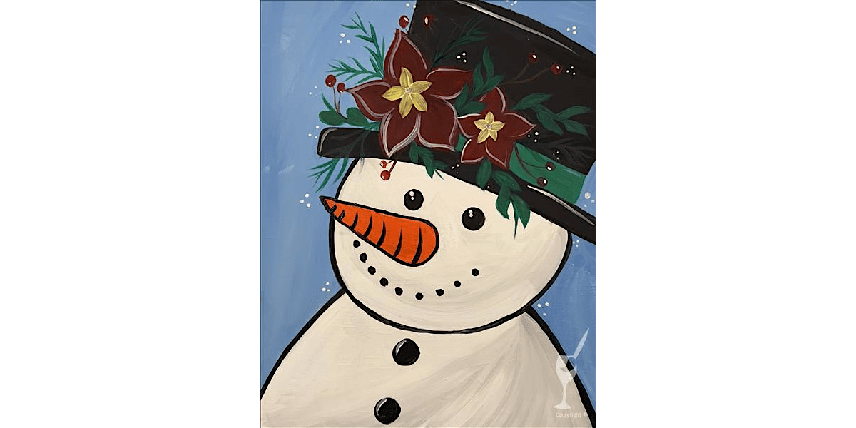 Carrot-Nosed Snowman Dance - Paint and Sip in Houston | Classpop!™, 11 December | Event in Pasadena | AllEvents
