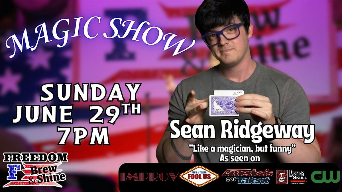 Sean Ridgeway Magic Show June 29th, 29 June | Event in Cumming | AllEvents