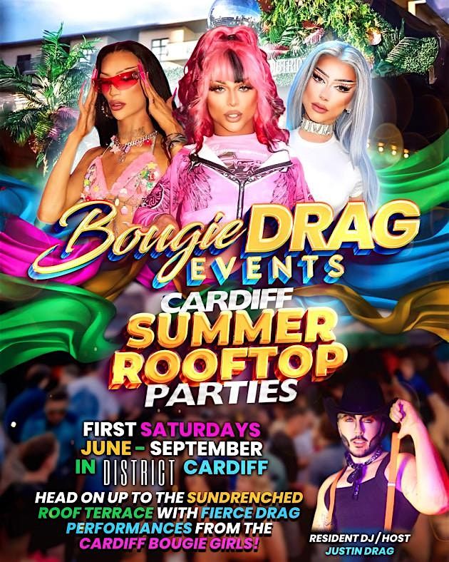 BOUGIE DRAG SUMMER ROOFTOP BOTTOMLESS BRUNCH CARDIFF - 12PM, 7 June | Event in Cardiff | AllEvents