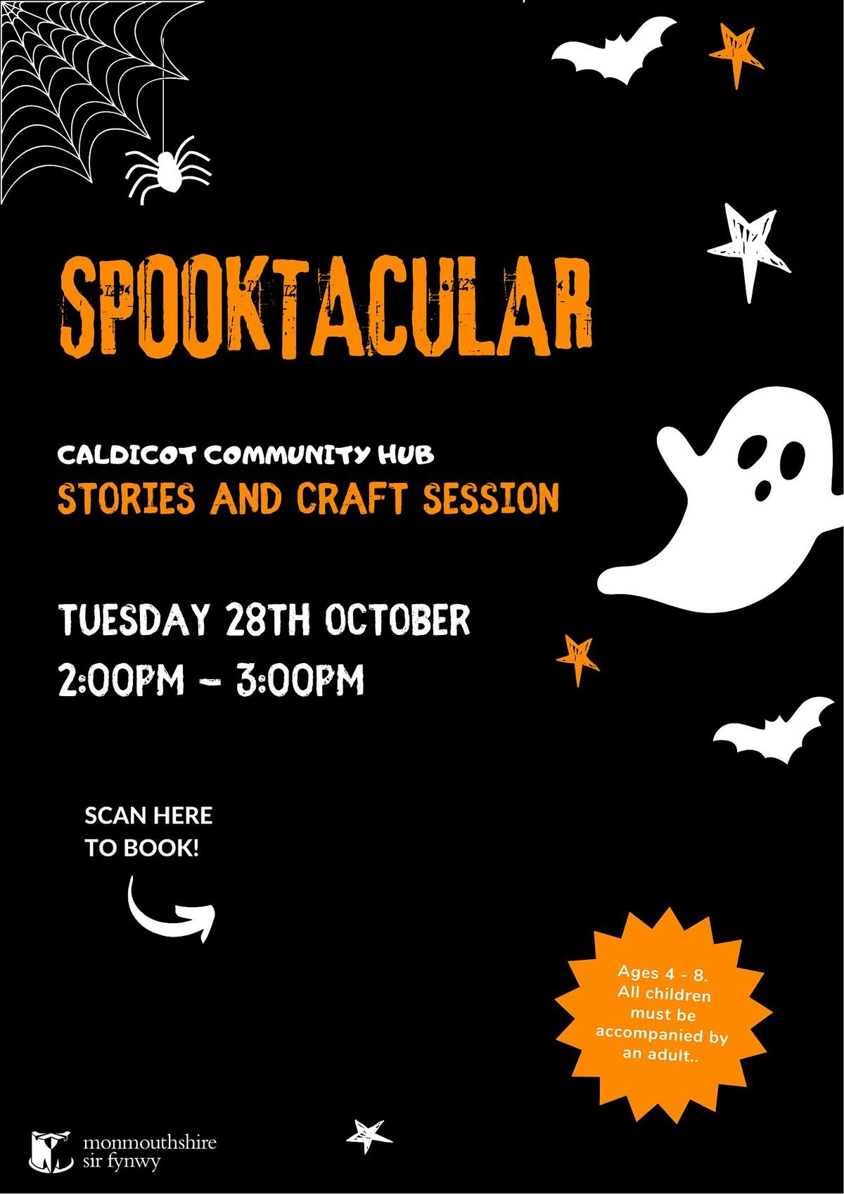 Halloween Stories and Craft Session, 28 October | Event in Caldicot | AllEvents