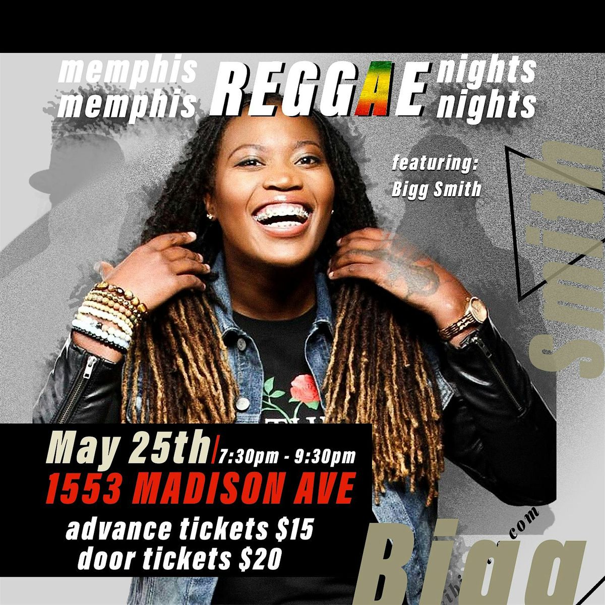 Memphis Reggae Nights ft. Bigg Smith, 25 May | Event in Memphis | AllEvents