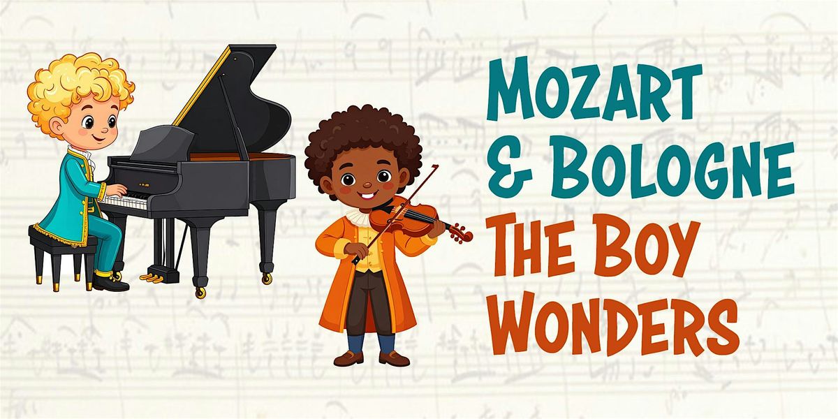 Mozart & Bologne The Boy Wonders, 25 October | Event in Hudson | AllEvents