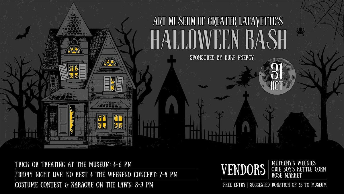 Halloween Bash at the Art Museum of Greater Lafayette, 31 October | Event in Lafayette | AllEvents