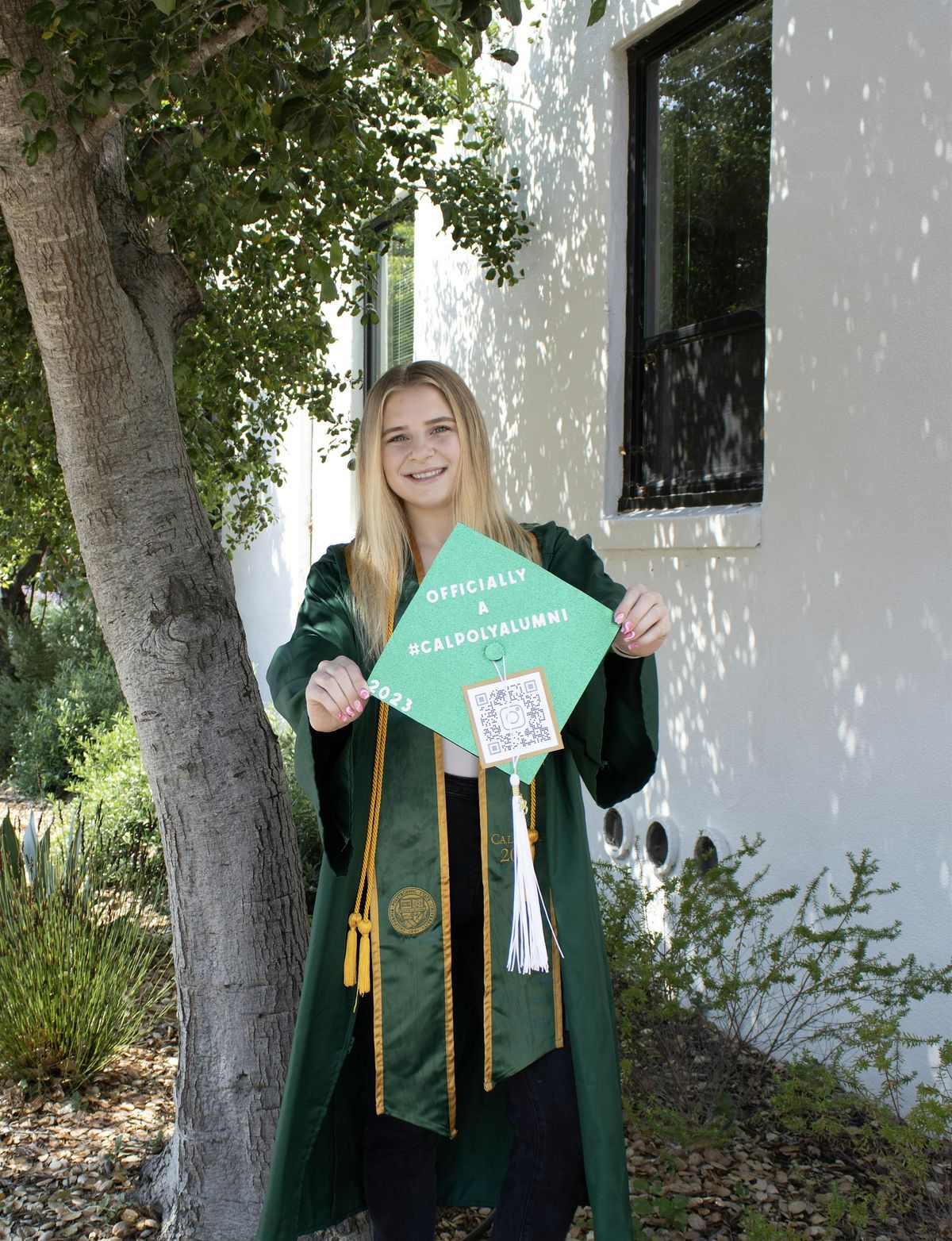 Cal Poly Alumni Grad Caps Decorating, Cal Poly Alumni House, San Luis ...