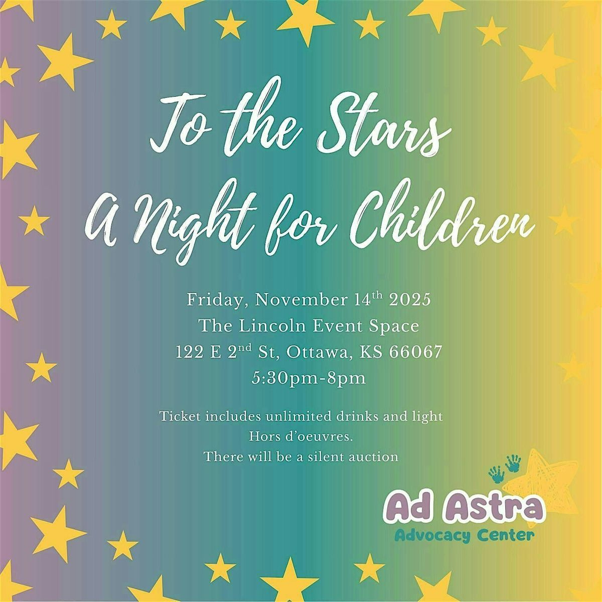 To the Stars: A Night for Children, 14 November | Event in Ottawa | AllEvents