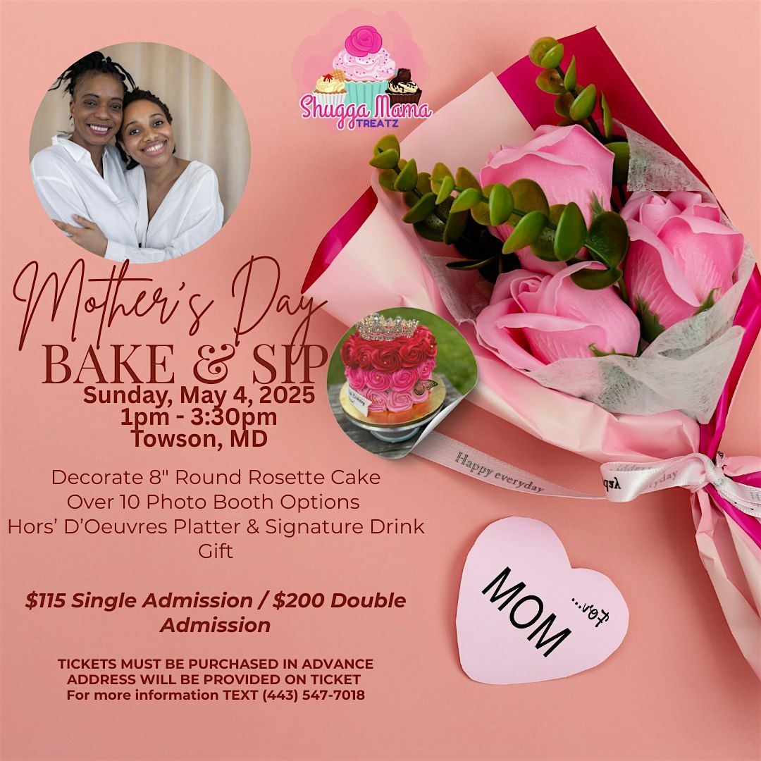 Mother's Day: Bake & Sip, 4 May | Event in Towson | AllEvents