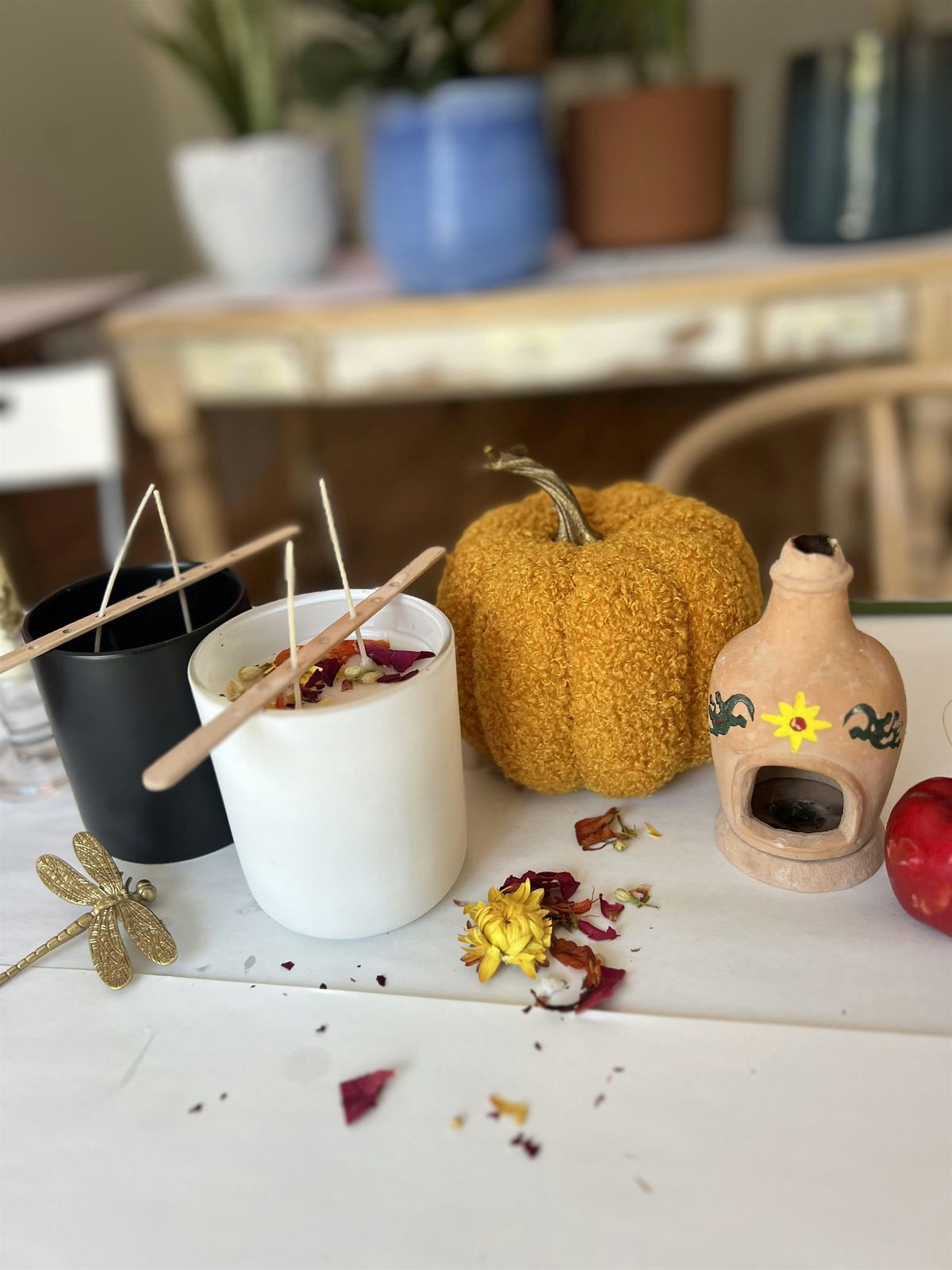 Candle & Pressed Flower Pumpkin Workshop | Event in Austin | AllEvents
