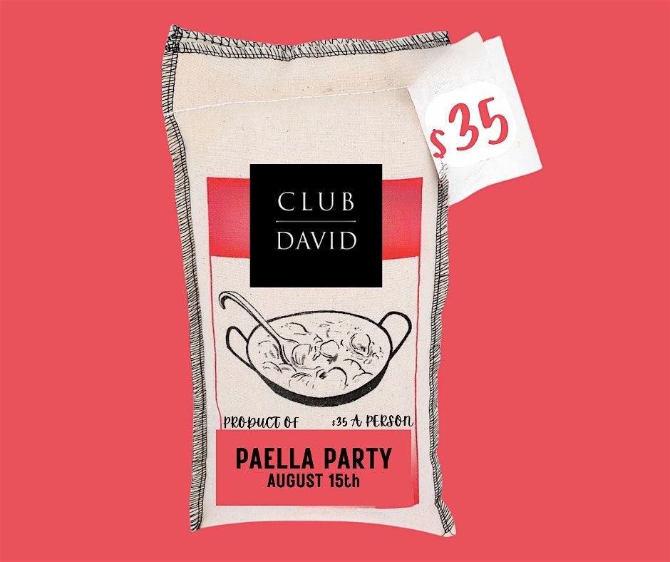 Paella on the Patio at Club David | Sunday, August 10 – Food, Wine & Vibes, 10 August | Event in Sioux Falls