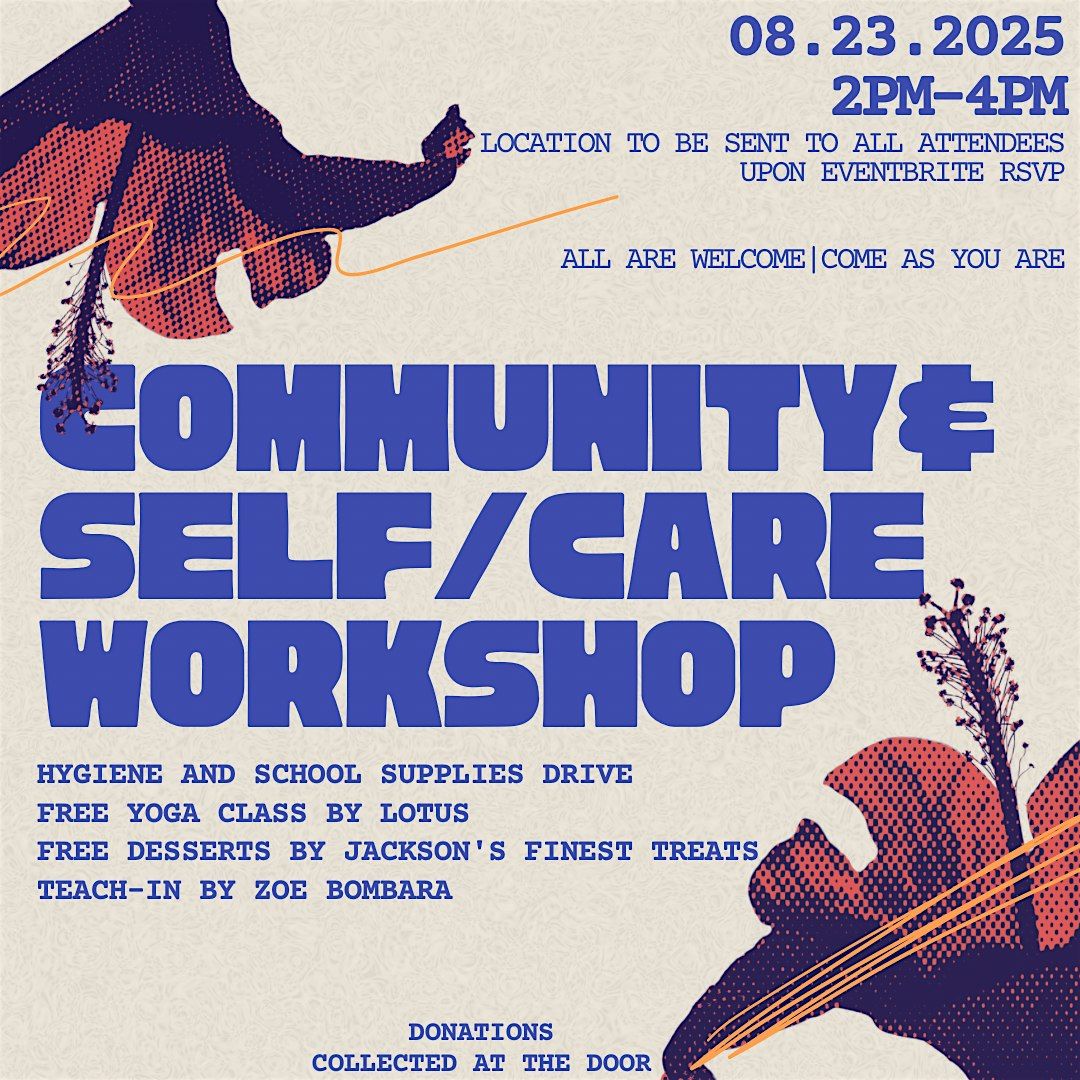Community and Self-Care Workshop, 23 August | Event in Atlanta | AllEvents