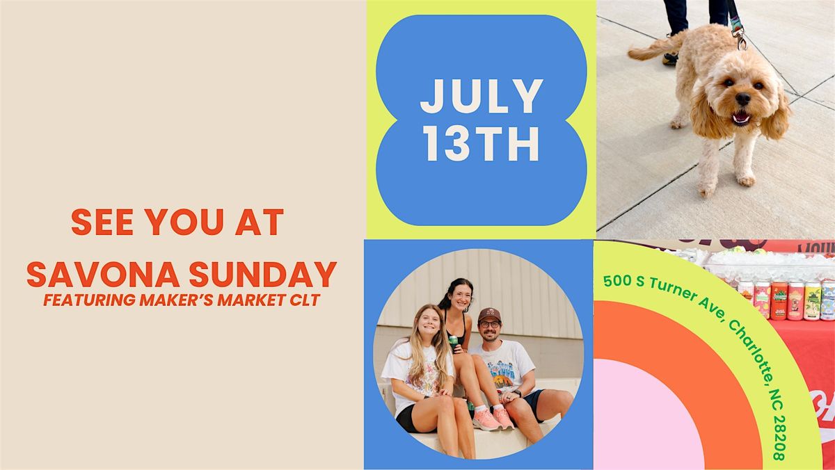 Savona Sunday, 13 July | Event in Charlotte | AllEvents