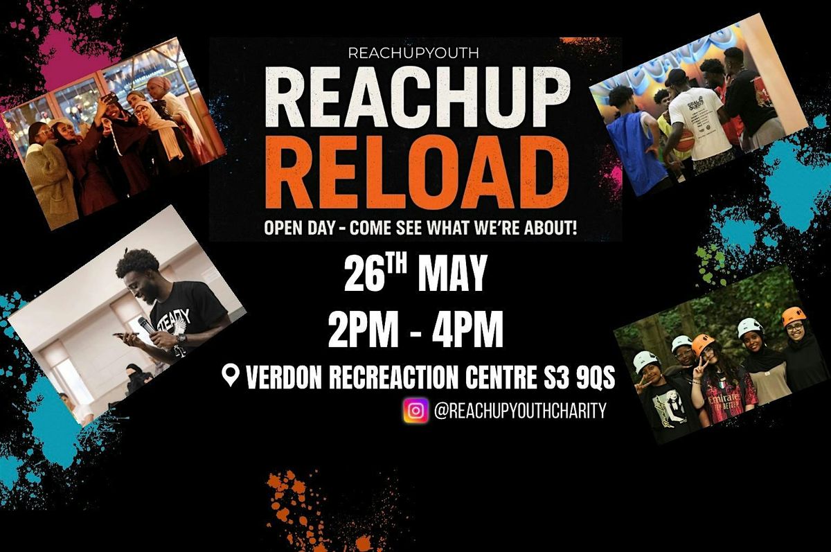 Reach Up Reload, 26 May | Event in Sheffield | AllEvents