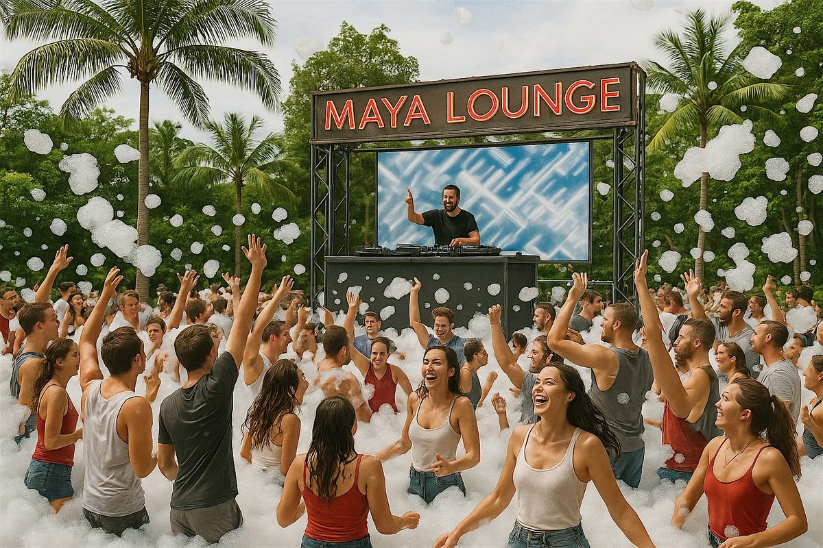 Foam Party & Electronic Beats – A Celebration for All at Maya Lounge!, 2 August | Event in Worcester