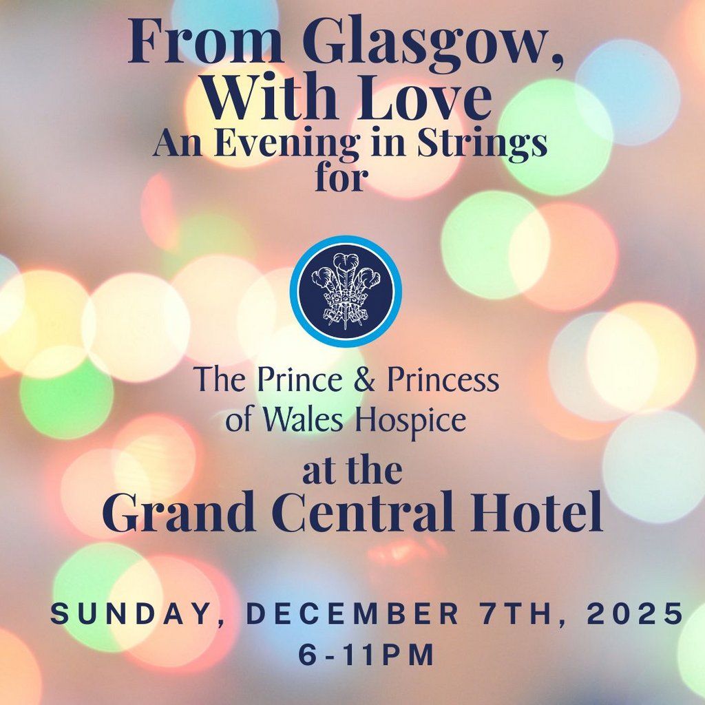 From Glasgow with Love, An Evening in Strings, 7 December | Event in Glasgow | AllEvents