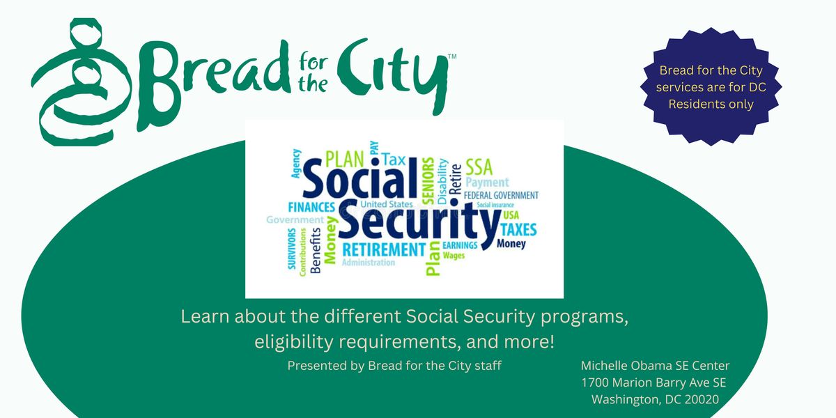 Social Security Benefits: Ask Us Anything!, 8 May | Event in Washington | AllEvents
