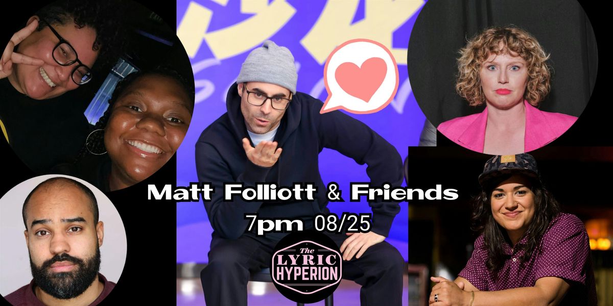 Matt Folliott & Friends, 25 August | Event in Los Angeles | AllEvents