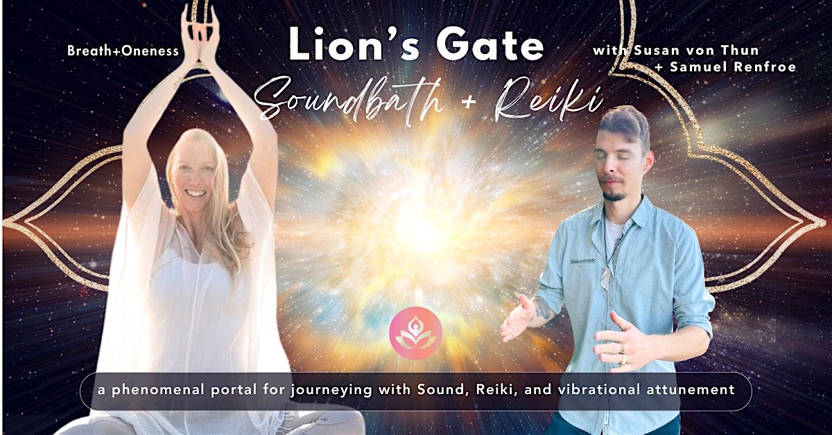 Lion's Gate Soundbath + Reiki | Event in Capitola | AllEvents