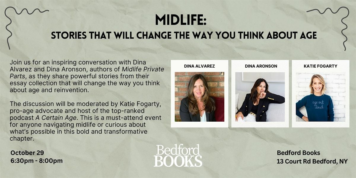 Author Talk: Dina Alvarez and Dina Aronson, 29 October | Event in Bedford | AllEvents