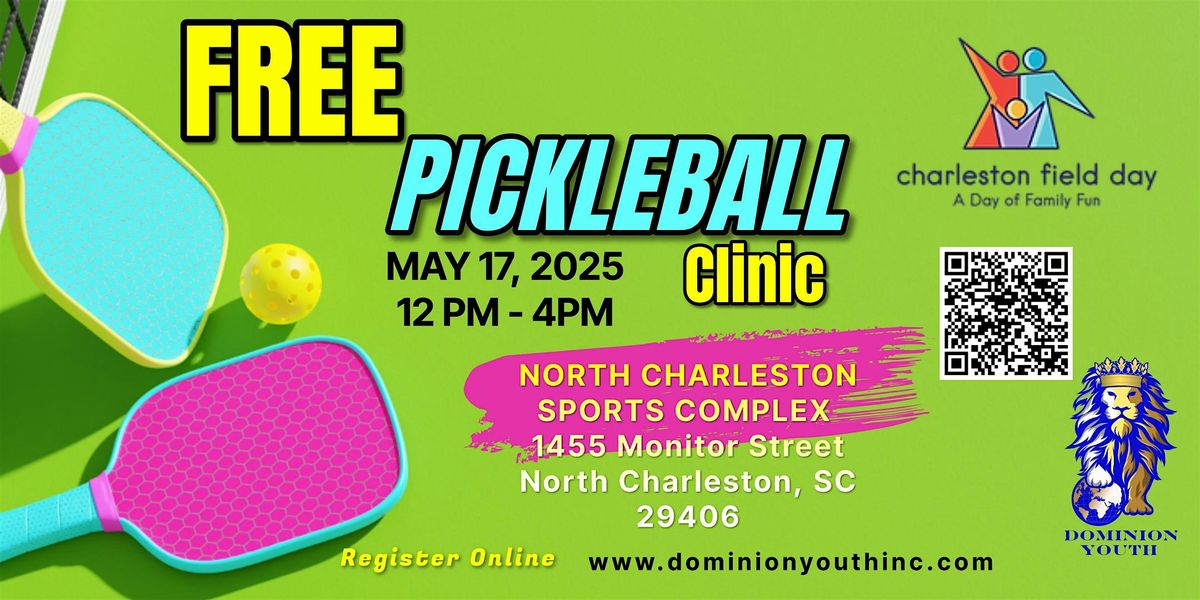 FREE Pickleball Clinic At Charleston Field Day!, 17 May | Event in North Charleston | AllEvents