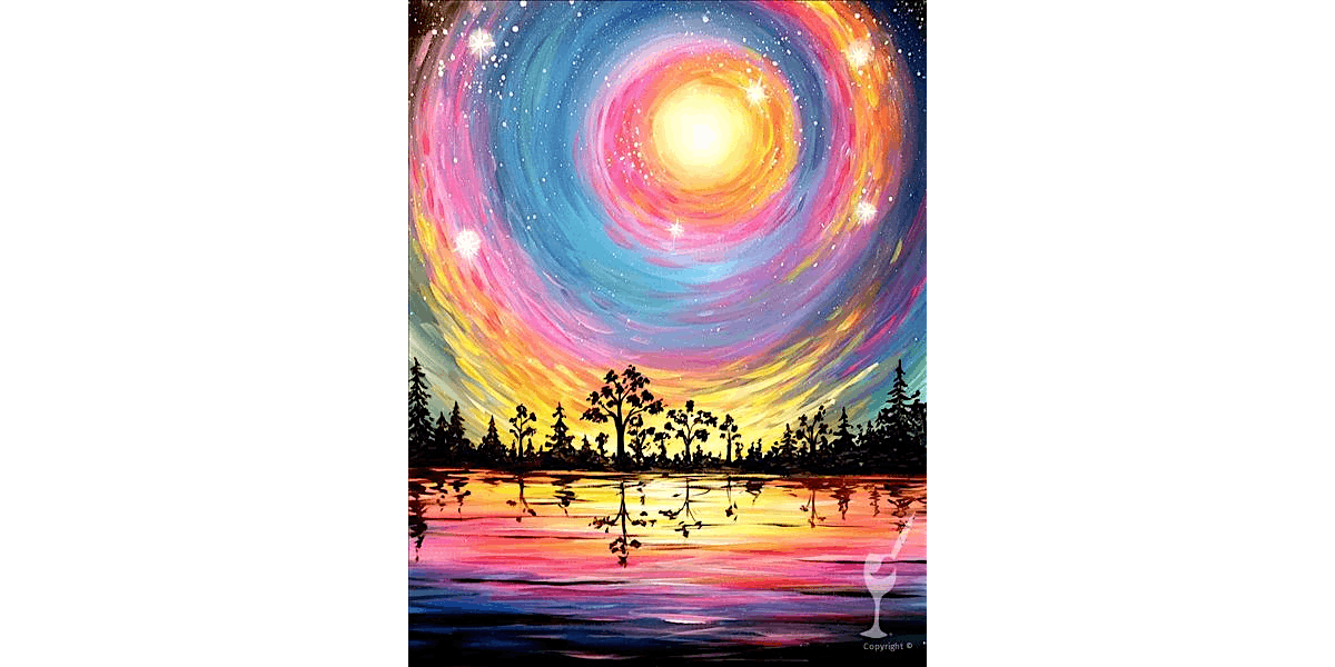 Cosmic Evening Air - Paint and Sip in Austin | Classpop!™, 30 October | Event in Austin | AllEvents