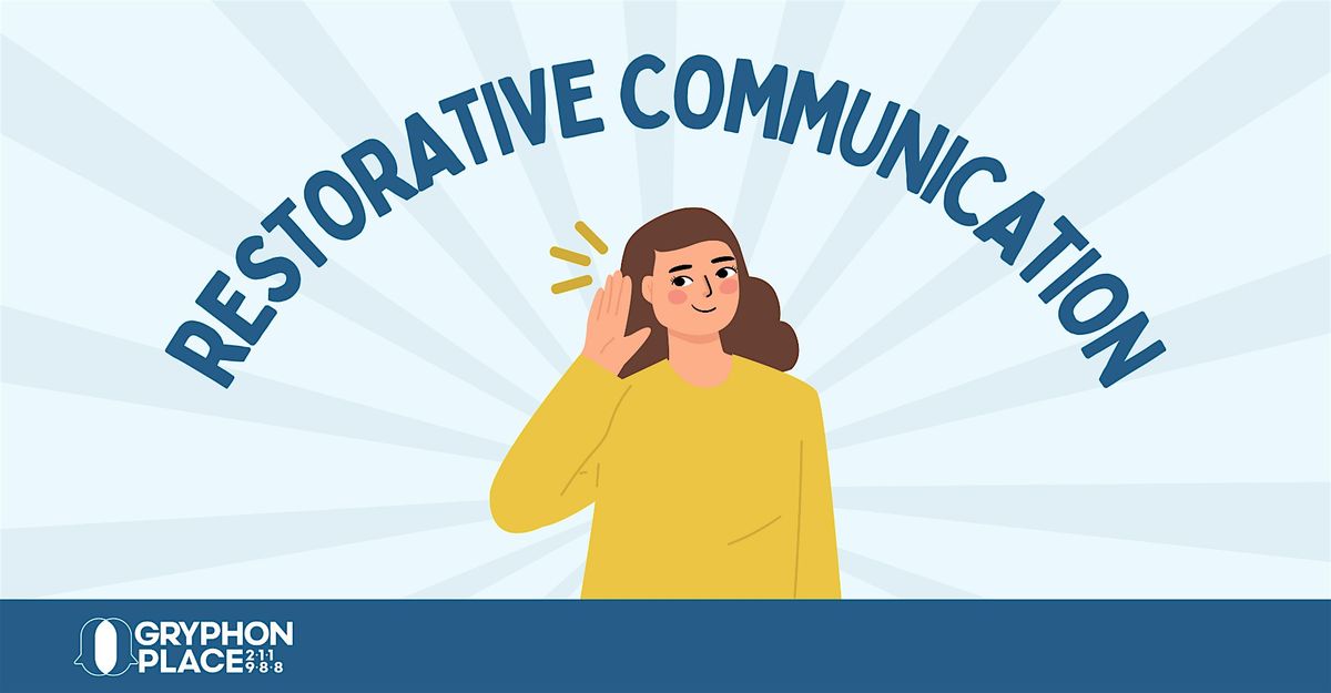 Restorative Communication, 7 October | Event in Kalamazoo | AllEvents