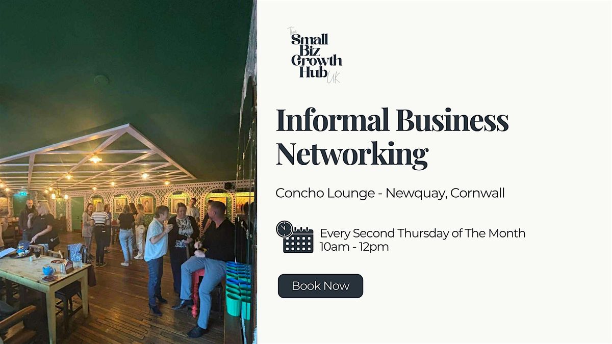 Small Biz Growth Hub UK – Cornwall Networking!, 11 December | Event in Newquay | AllEvents