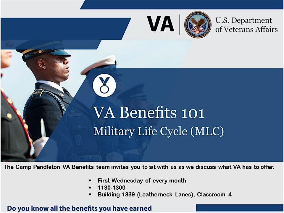 VA Military Life Cycle - VA Benefits 101, 3 December | Event in Oceanside | AllEvents