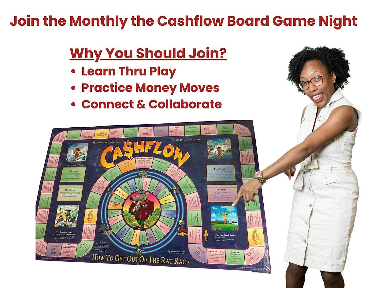 Monthly Cash Flow Board Game Night – Learn, Play, WIN! | Event in Gilbert | AllEvents
