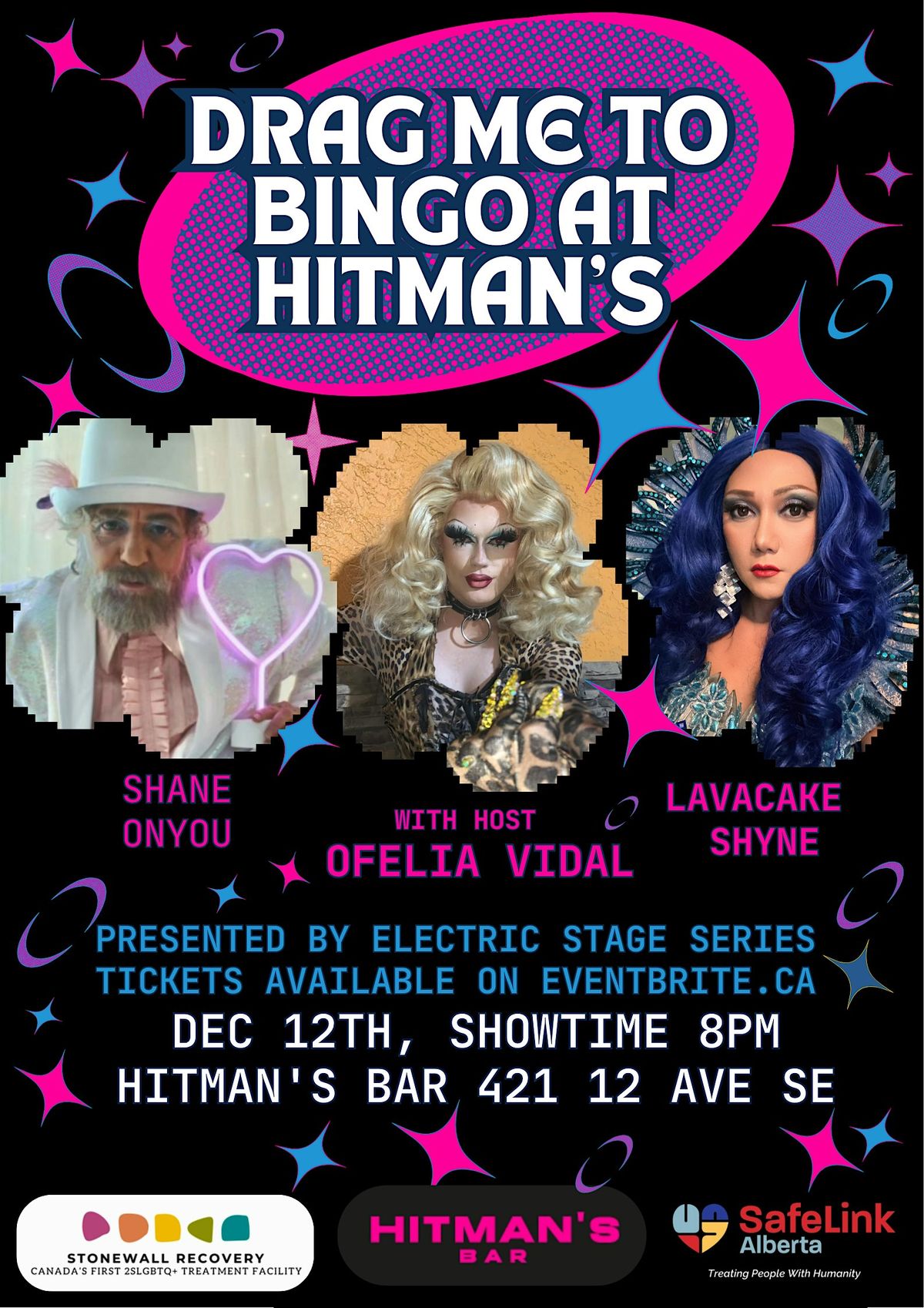Drag me to Bingo at Hitman's Bar, 12 December | Event in Calgary | AllEvents