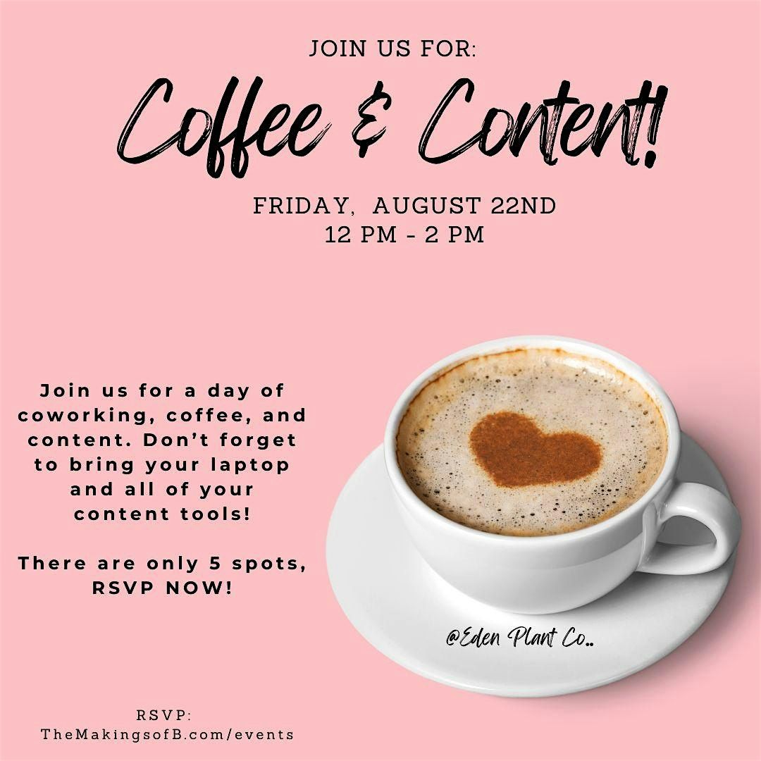 Goals with Girlfriends Presents: Coffee & Coworking, 22 August | Event in Houston | AllEvents