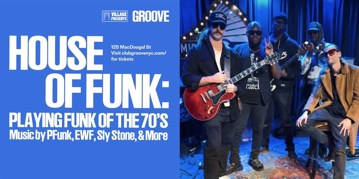 House of Funk, 2 August | Event in New York | AllEvents