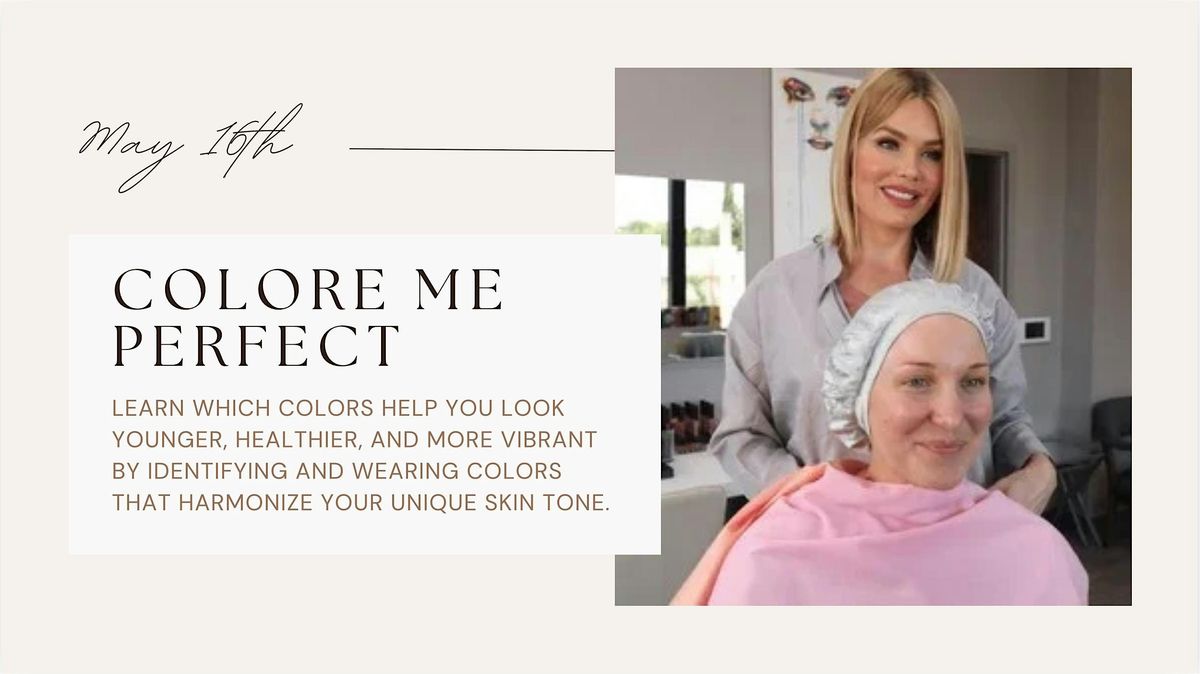 Color Analysis Appointments with Colore Me Perfect at THREAD, THREAD ...