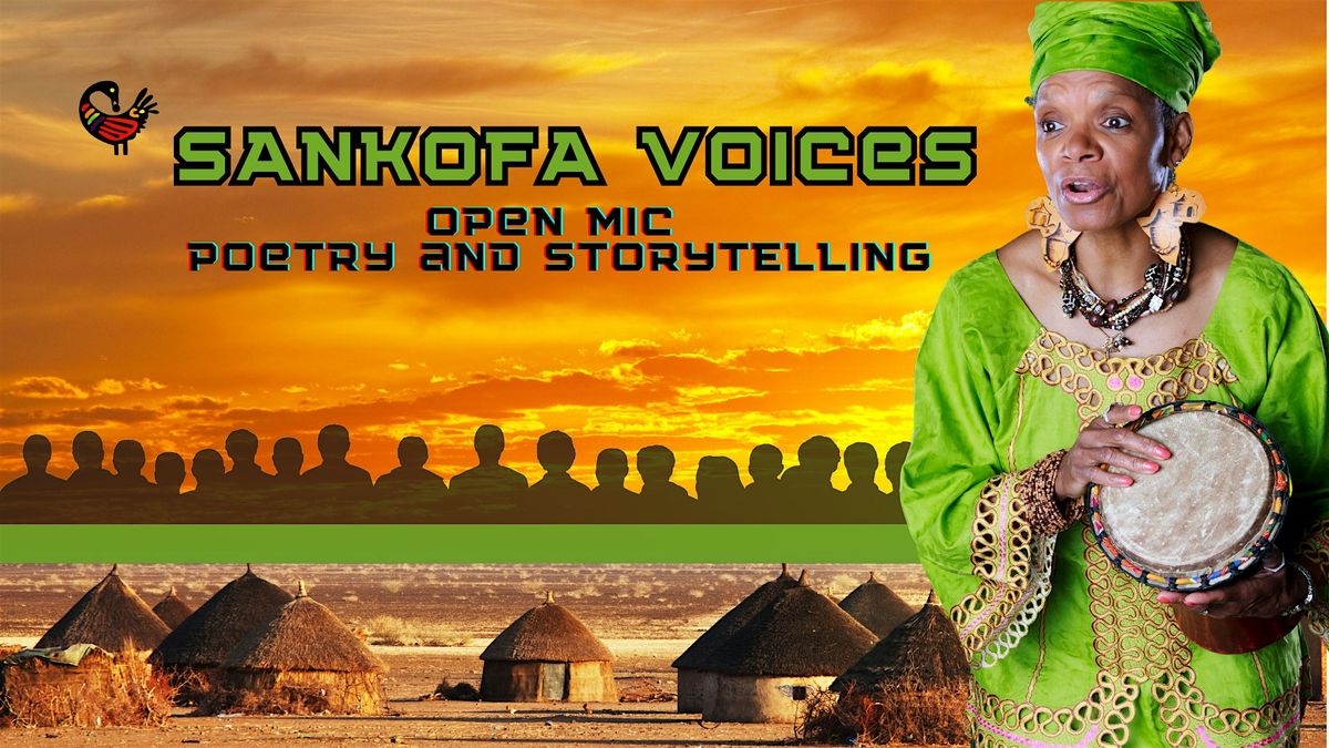 Sankofa Voices: Open Mic Poetry and Storytelling | Event in San Antonio | AllEvents