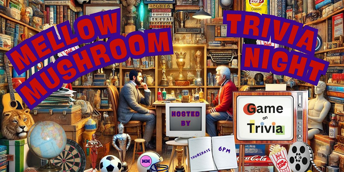 Mellow Mushroom & Game On Trivia: Smarts, Slices & $4 Drafts!, 22 May | Event in Charlotte | AllEvents