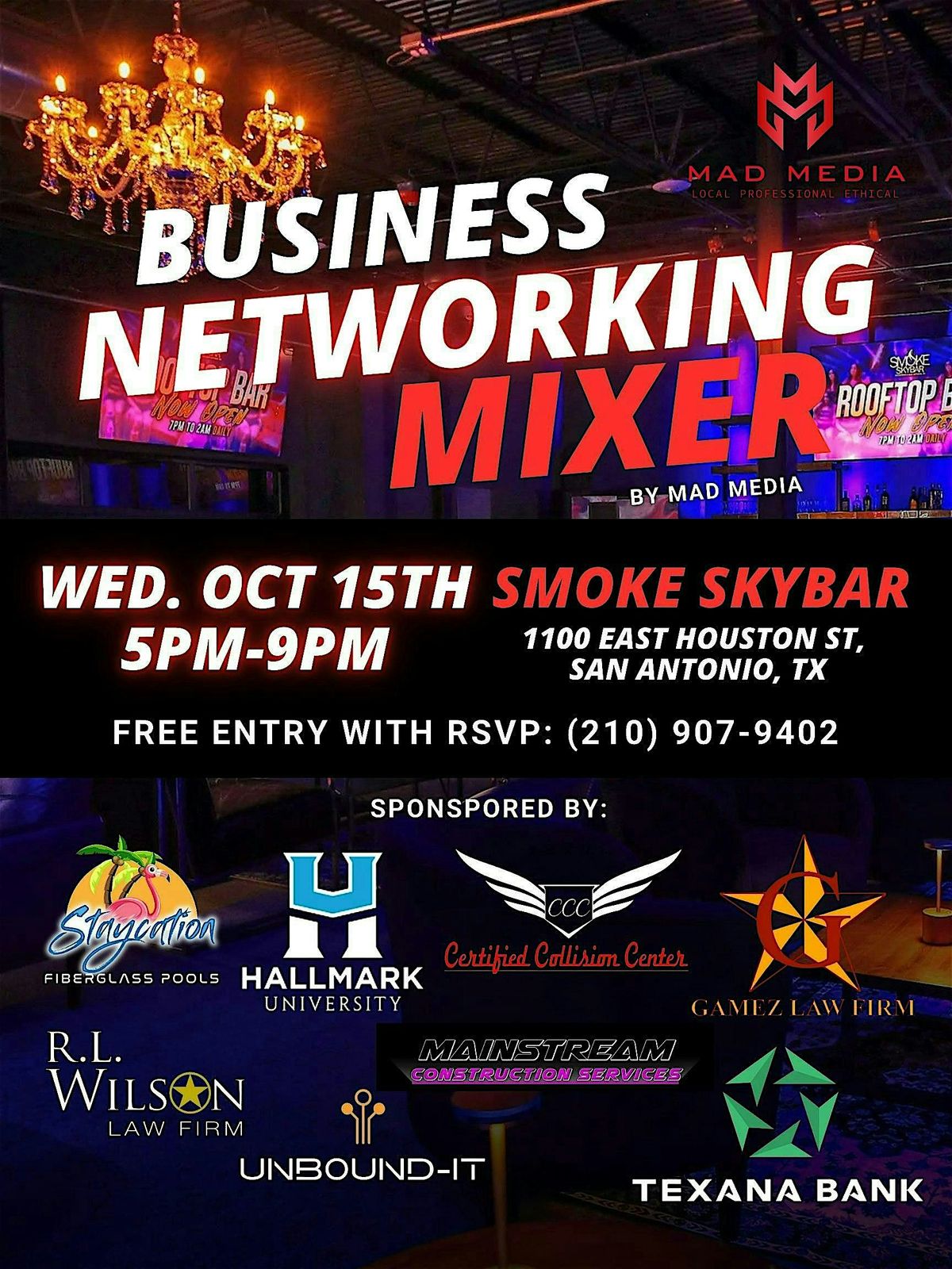 Business Networking Mixer, 15 October | Event in San Antonio | AllEvents