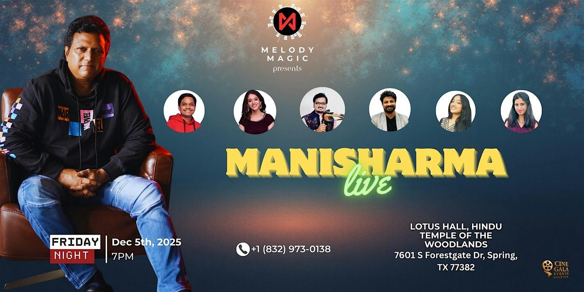 MS30 - Mani Sharma Live Concert, 5 December | Event in Spring | AllEvents