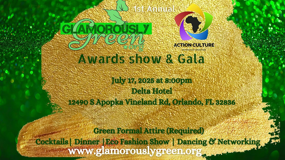Glamorously Green Gala, 17 July | Event in Orlando | AllEvents