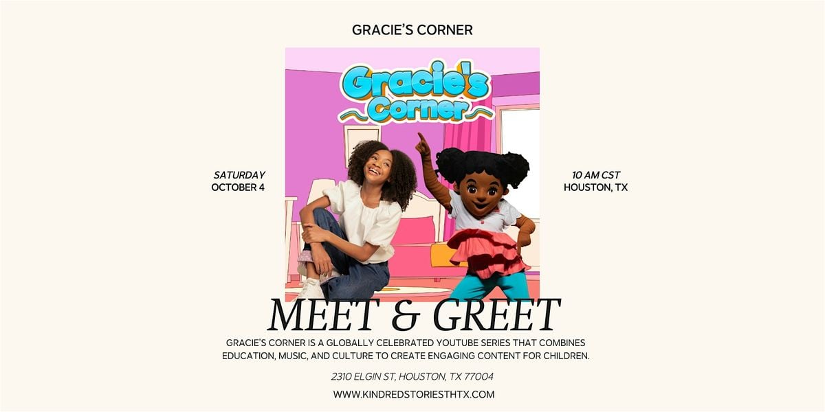 Today Is Gonna Be A Great Day! with Graceyn and the Gracie mascot!, 4 October | Event in Houston | AllEvents