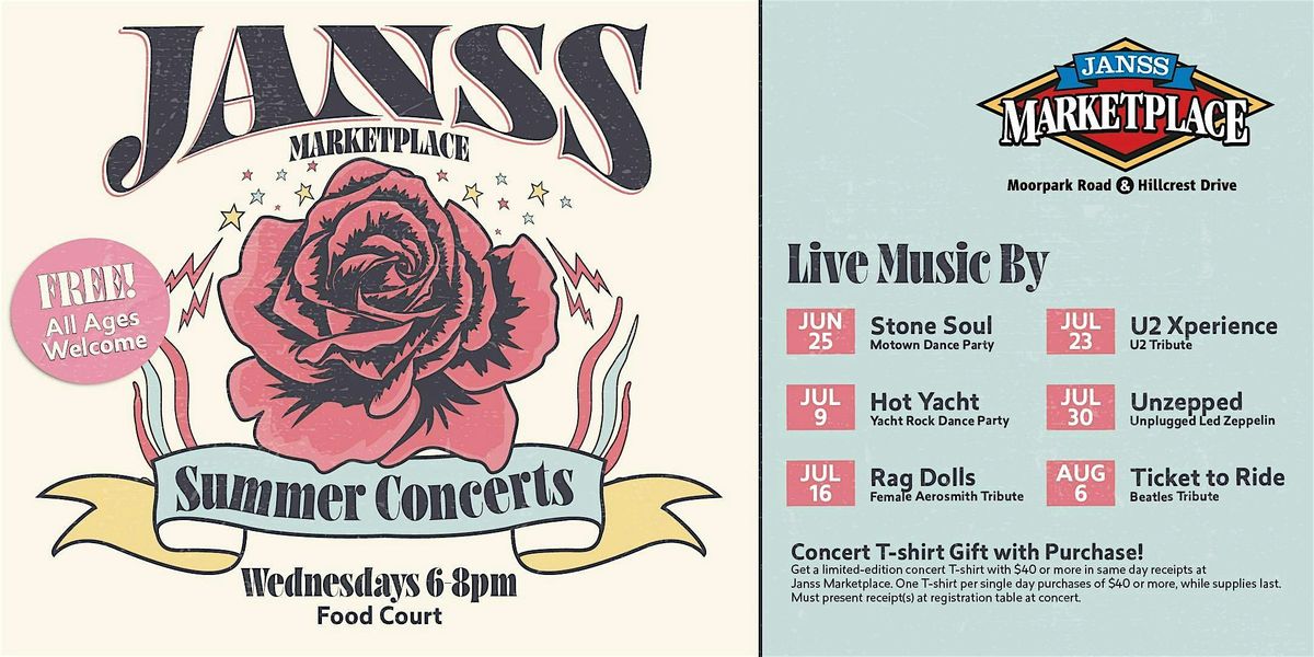 Janss Summer Concert - Stone Soul - Motown Dance Party, 25 June | Event in Thousand Oaks | AllEvents