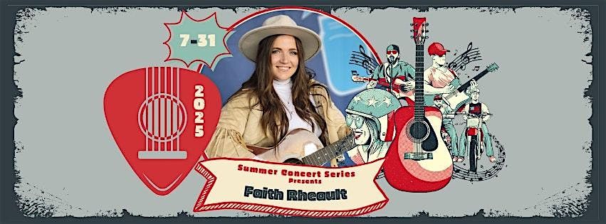 Summer Concert Series feat. Faith Rheault, 31 July | Event in Enfield | AllEvents