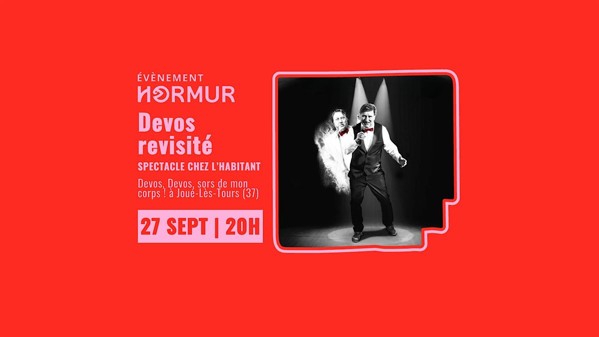 Humour à la Grange avec Devos revisité, duo burlesque à Joué-lès-Tours – Chez l’habitant, 27 September