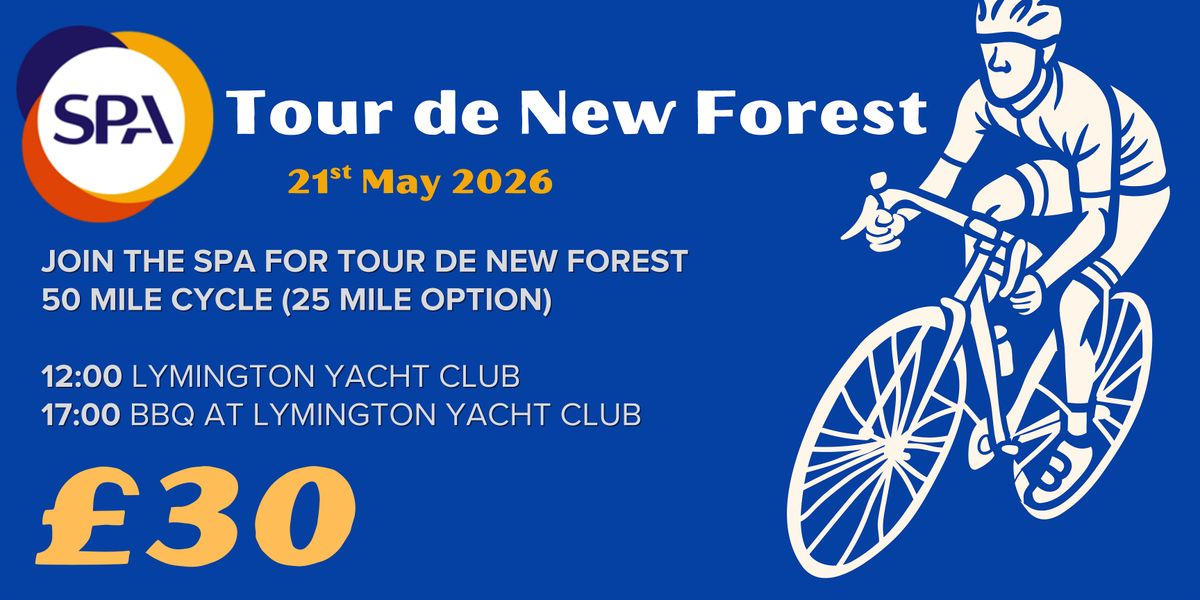SPA Cycling Event 2026, 21 May | Event in Lymington | AllEvents