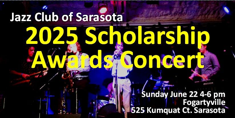2025 SCHOLARSHIP AWARDS & CONCERT, 22 June | Event in Sarasota | AllEvents