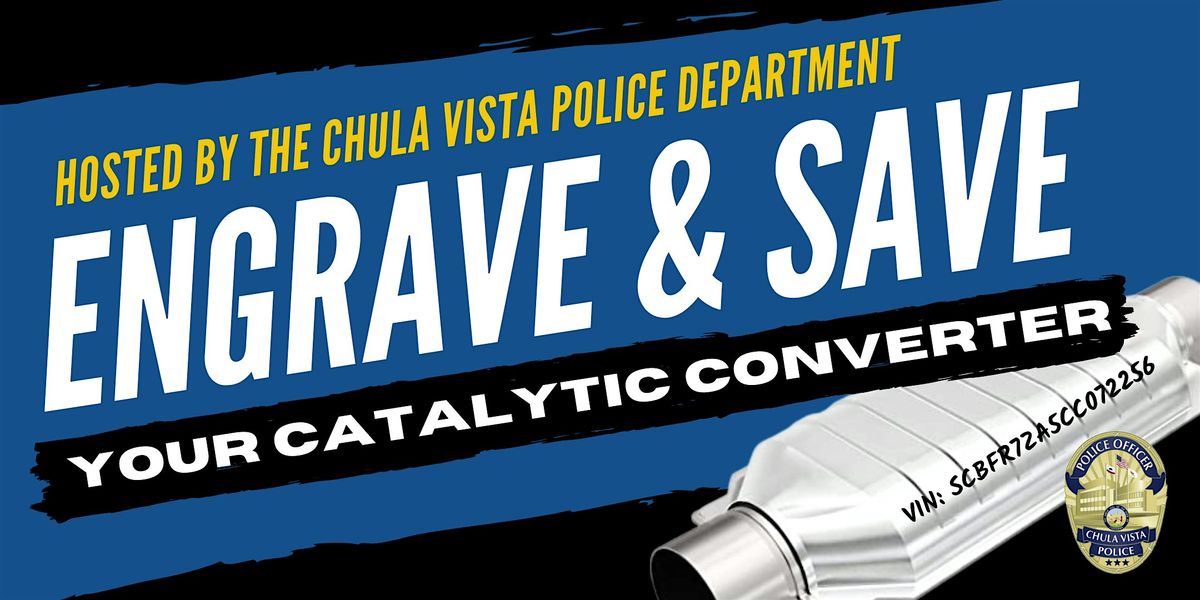 ENGRAVE & SAVE Event, 17 May | Event in Chula Vista | AllEvents