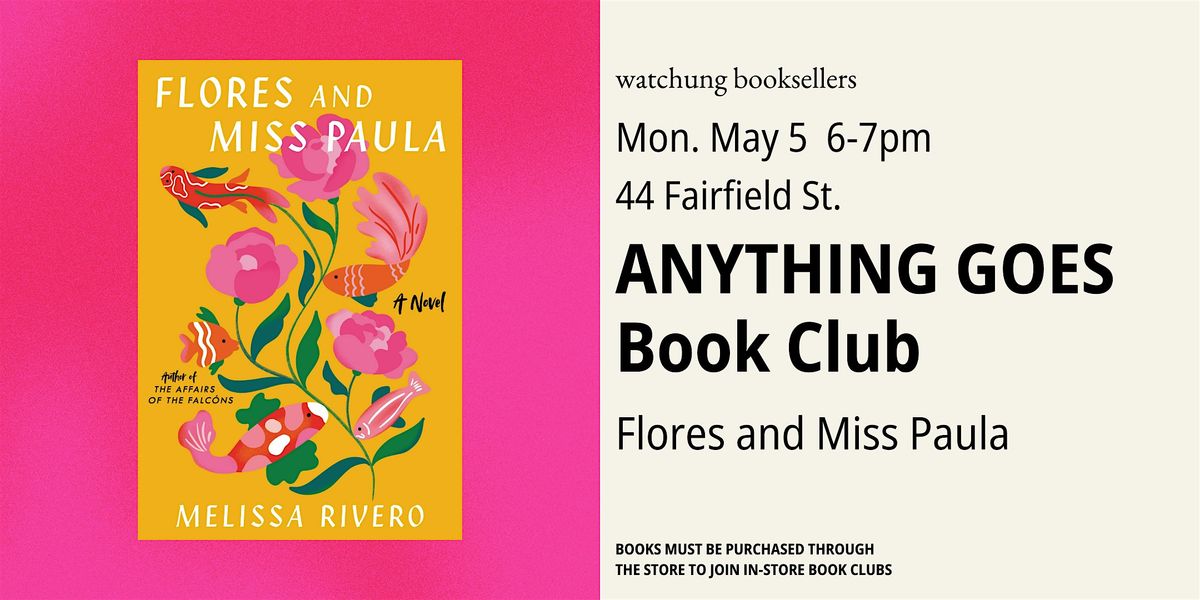 Anything Goes Book Club | Event in Montclair | AllEvents