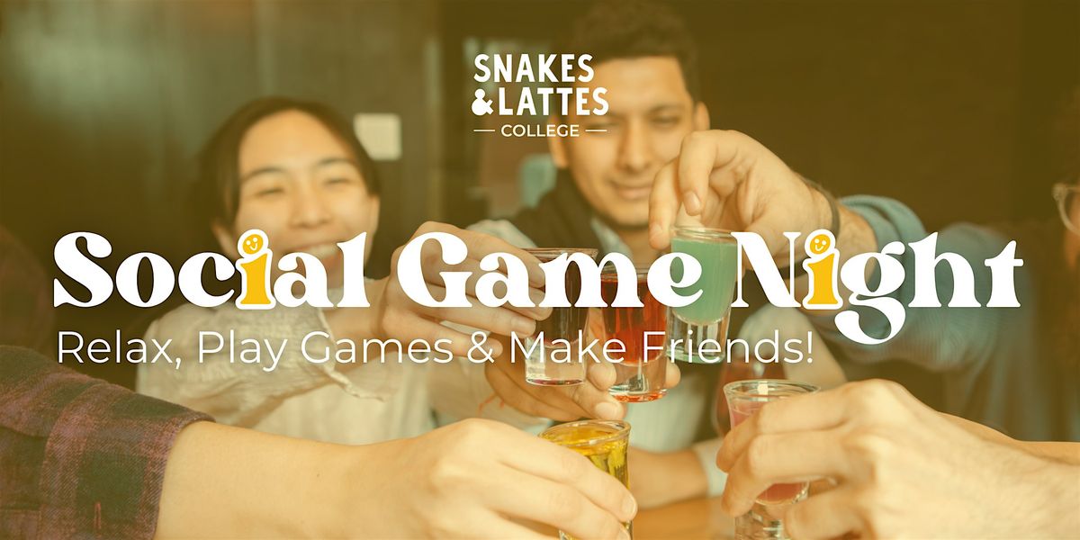 College Social Game Night - Play Board Games & Make Friends! | Event in Toronto | AllEvents