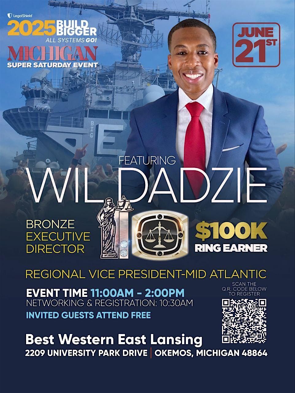 June Super Saturday Featuring Wil Dadzie, 21 June | Event in Okemos | AllEvents