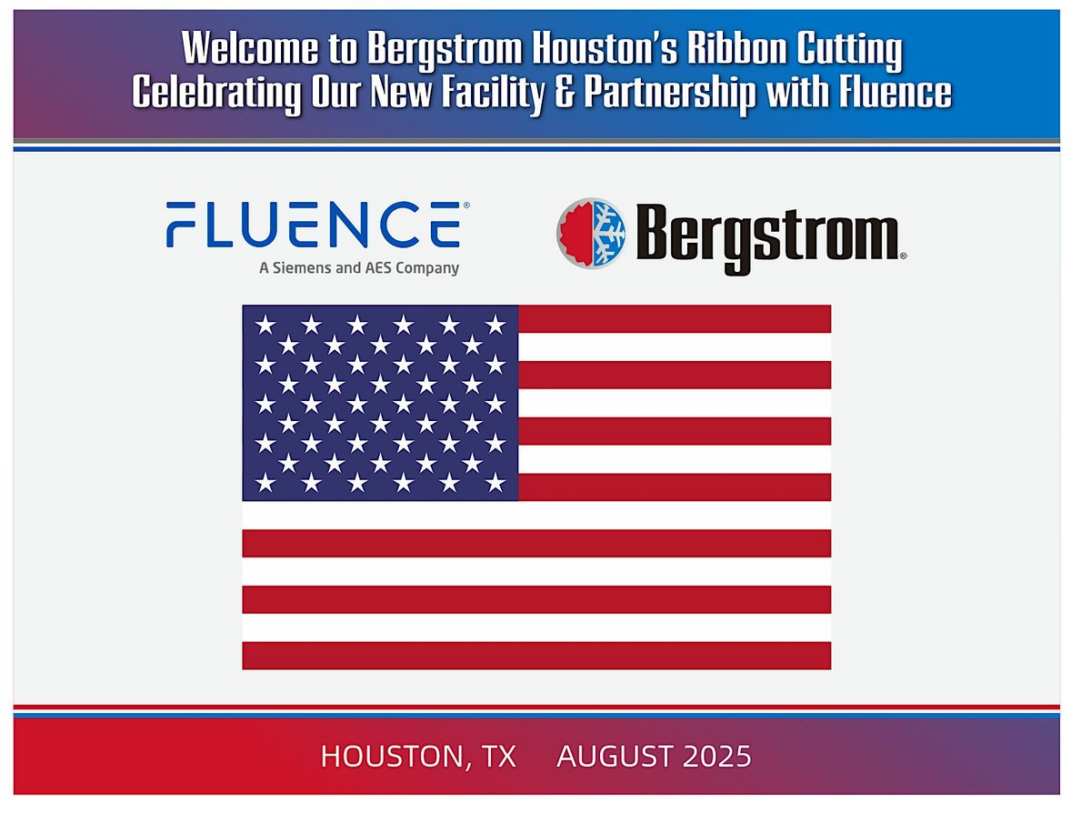 Ribbon Cutting Event: Celebrating Bergstrom and Fluence Partnership, 20 August | Event in Houston | AllEvents